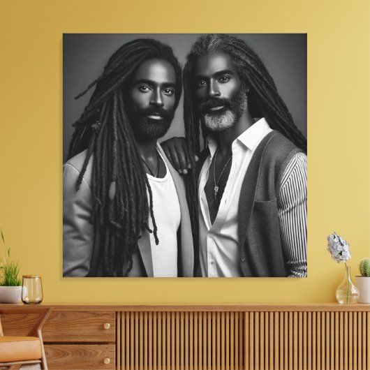 Threads van de erfenis canvas afdruk (Insitu (Woonkamer))