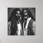 Threads van de erfenis canvas afdruk (Voorkant)