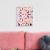 Threads van fantasie canvas afdruk (Insitu (Woonkamer))