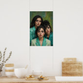 Threads van vertrouwen poster (Keuken)