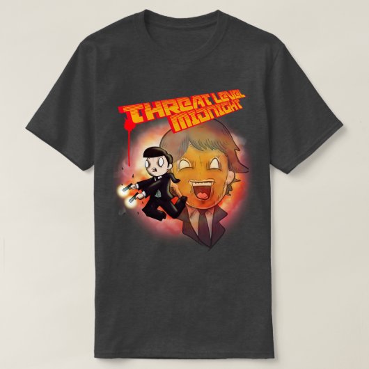 Threat Level Midnight T-shirt (Design voorkant)