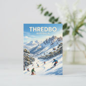 Thredbo Alpine Resort Australië Briefkaart (Staand voorkant)