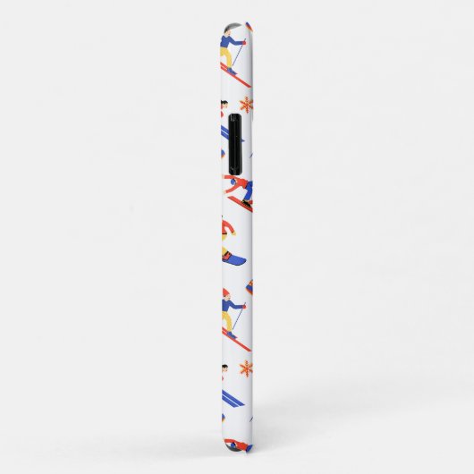 Thredbo Australië Ski Snowboard patroon Case-Mate iPhone Case (Achterkant/rechts)