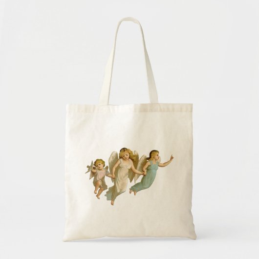 Three angels tote bag (Voorkant)