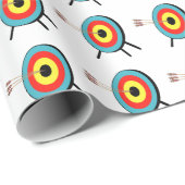 Three Arrow Bullseye Cadeaupapier (Rol Hoek)