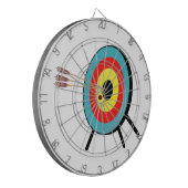 Three Arrow Bullseye Dartbord (Voorkant Links)