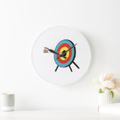 Three Arrow Bullseye Grote Klok (Huis)
