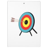 Three Arrow Bullseye Klembord (Achterkant)