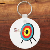 Three Arrow Bullseye Sleutelhanger (Voorkant)