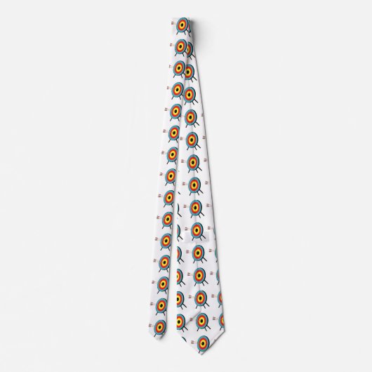 Three Arrow Bullseye Stropdas (Achterkant)