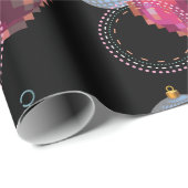 Three Ball Xmas Paper Cadeaupapier (Rol Hoek)