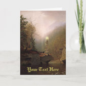 Three Bears Forest Christmas Kaart (Voorkant)