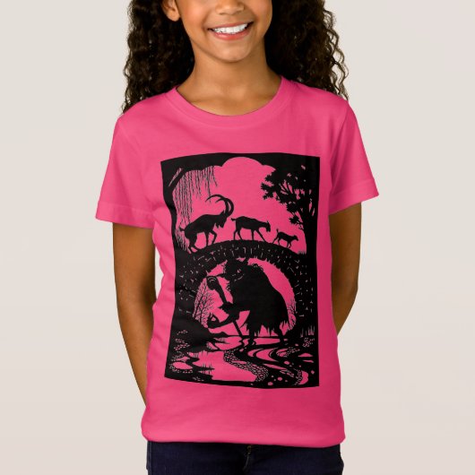 Three Billy Goats Gruff   T-shirt (Voorkant)