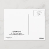 "Three Bunnies" Animal Art Postacard Briefkaart (Achterkant)