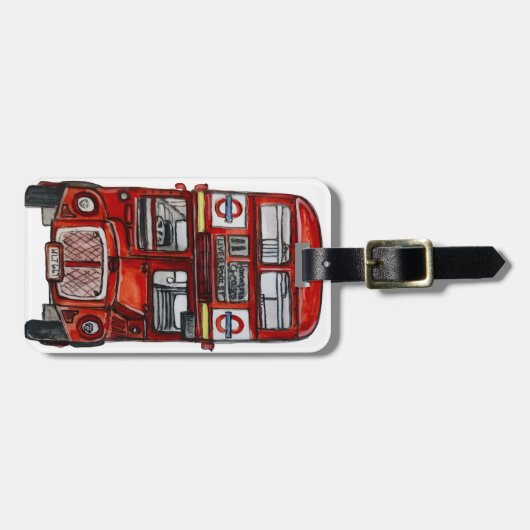 Three Buses Bagagelabel (Voorkant horizontaal)