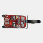 Three Buses Bagagelabel (Achterkant horizontaal)