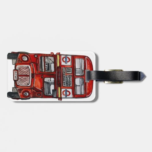 Three Buses Bagagelabel (Achterkant horizontaal)