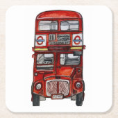 Three Buses Kartonnen Onderzetters (Voorkant)
