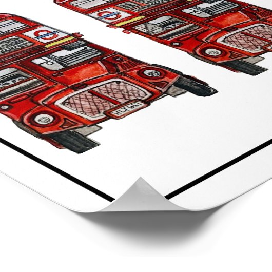 Three Buses Poster (Hoek)