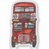 Three Buses Sticker (Voorkant)