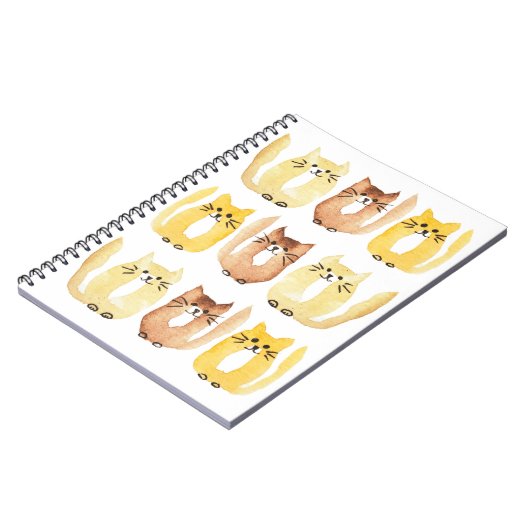 Three Cats Notitieboek (Linkerzijde)