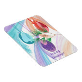 Three Christmas Balls Holiday flexible magnets Magneet (Rechterzijde)