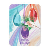 Three Christmas Balls Holiday flexible magnets Magneet (Verticaal)