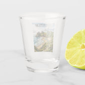 Three Cliffs Bay Verenigd Koninkrijk Shot Glas (Achterkant)