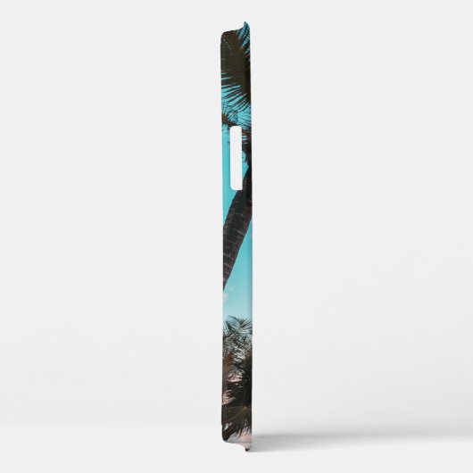 Three coconut trees on seashore Case-Mate iPhone case (Achterkant / Rechts)