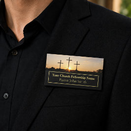 Three Crosses Sunrise Kerk Pastor Naambadge