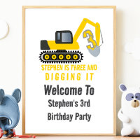Three & Digging It 3rd Birthday Party Welkom