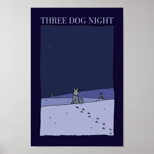Three Dog Night Poster (Voorkant)