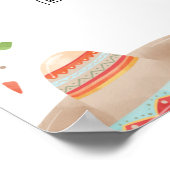 Three-esta 3rd Birthday Party Welcome Sign Poster (Hoek)