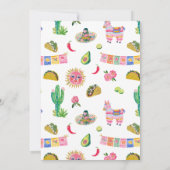 Three-esta Fiesta 3rd Birthday Kaart (Achterkant)