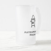 Three Eye Bot Astrophysics Rock Matglas Bierpul (Voorkant rechts)
