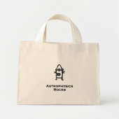 Three Eye Bot Astrophysics Rock Mini Tote Bag (Voorkant)