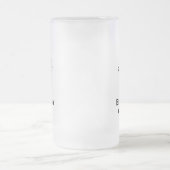 Three Eye Bot Biology Geek zwart Matglas Bierpul (Center)