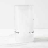 Three Eye Bot Cogito Ergo Sum zwart Matglas Bierpul (Center)