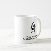 Three Eye Bot deze ene keer op Computer Camp Koffiemok (Voorkant rechts)