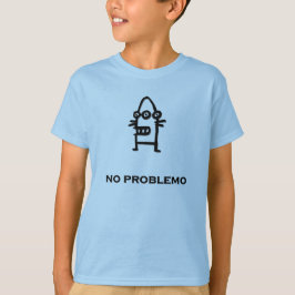 Three Eye Bot geen probleem T-shirt