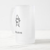 Three Eye Bot geloven Matglas Bierpul (Voorkant links)