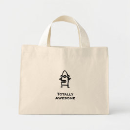 Three Eye Bot helemaal Geweldige Mini Tote Bag
