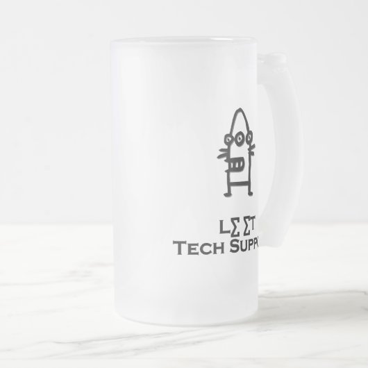 Three Eye Bot Let technische ondersteuning Matglas Bierpul (Voorkant rechts)