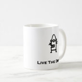 Three Eye Bot Live The Dream Koffiemok (Voorkant rechts)