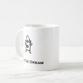 Three Eye Bot Live The Dream Koffiemok (Voorkant links)
