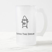 Three Eye Bot Living The Dream Black