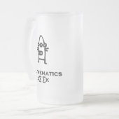 Three Eye Bot Mathematics Geek Matglas Bierpul (Voorkant links)