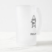 Three Eye Bot Relax Matglas Bierpul (Voorkant rechts)