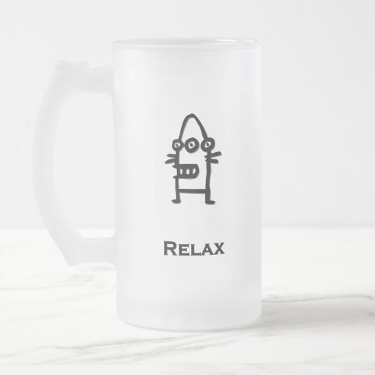 Three Eye Bot Relax Matglas Bierpul (Links)