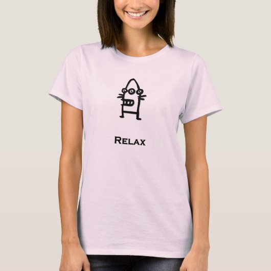 Three Eye Bot Relax T-shirt (Voorkant)